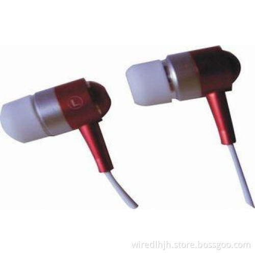 Light Weight 105db Noise Suppression Metal Earphones With 1